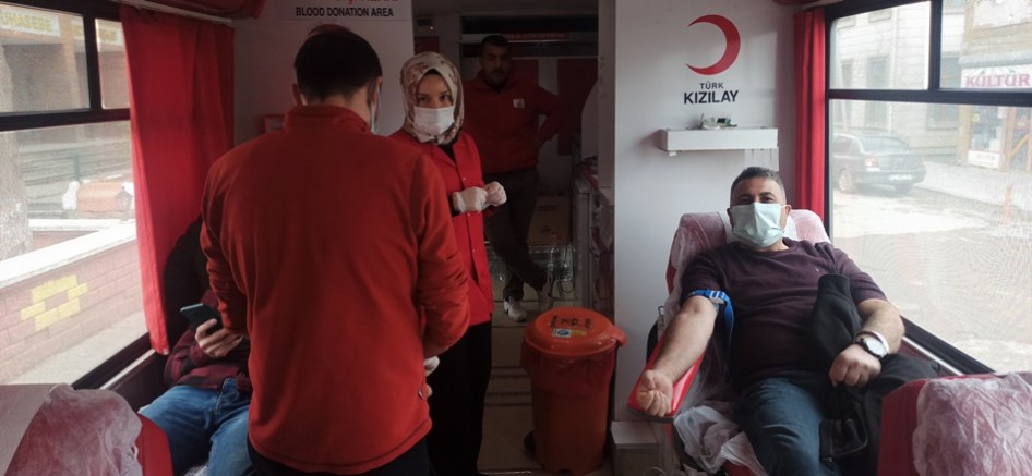 Bulanık'ta kan bağışı kampanyası
