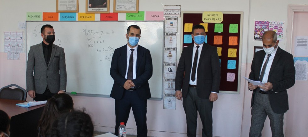 TUNÇEL’İN, OKUL ZİYARETLERİ DEVAM EDİYOR