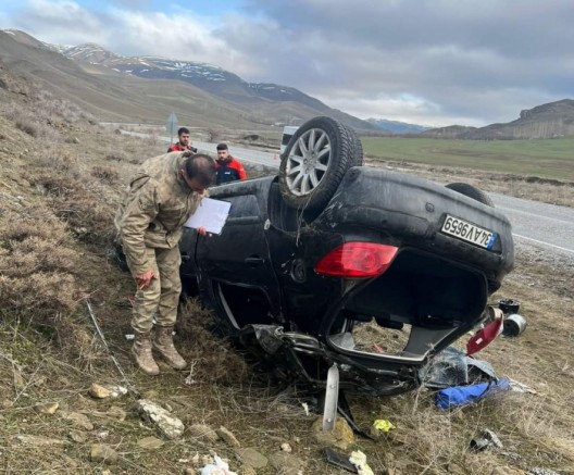 Muş-Bulanık yolunda kaza: 4 yaralı