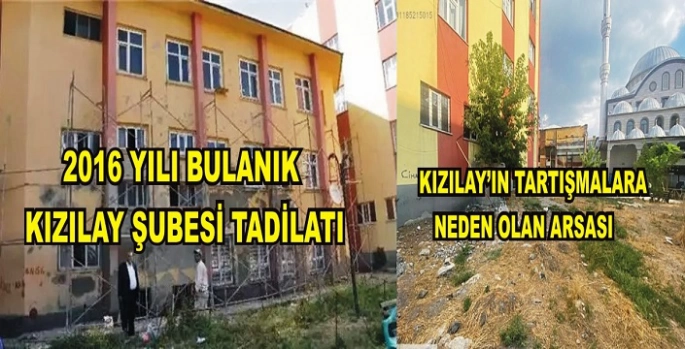 Bulanık’ta Kızılay, kendisine bedelsiz olarak verilen arsayı sattı