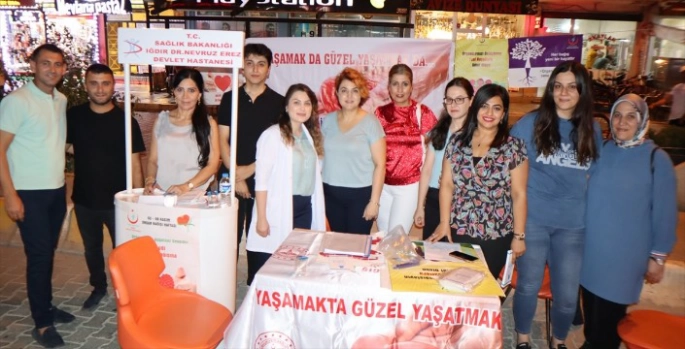 Iğdır'da sağlık çalışanları organ bağışına dikkati çekmek için çalışma başlattı