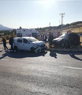 Kovancılar’da trafik kazası: 1 yaralı
