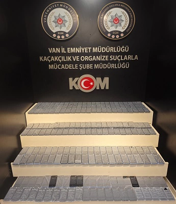 5 milyon TL değerinde cep telefonu ele geçirildi