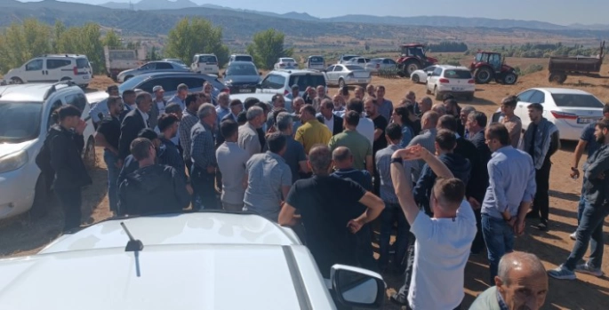 Bingöl'de köylülerden SÜTAŞ’a tepki