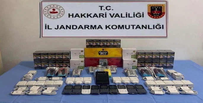 Hakkari gümrük kaçakçılığı operasyonu