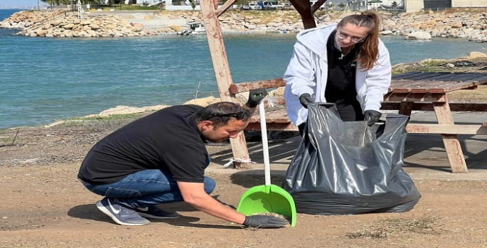 Van'da sahil temizleme etkinliği