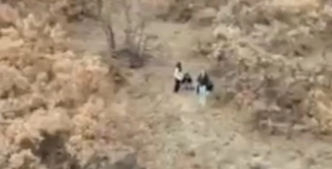 Kaybolan 5 kız çocuğu dron ile bulundu