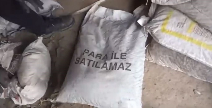 Okulların kömürünü satanlara operasyon: 12 ton 500 kilo kömür ele geçirildi