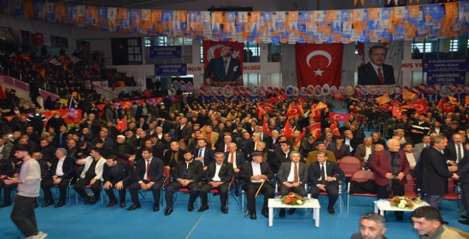 AK Parti Muş 8. Olağan kongresini yaptı