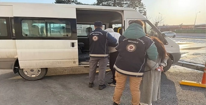18 yabancı uyruklu şahıs yakalandı