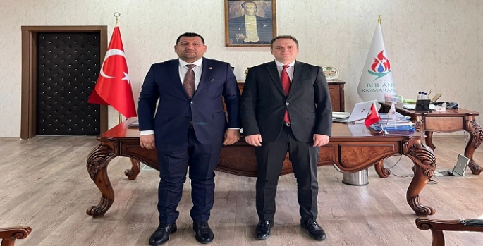 Sarıpınar Belediye Başkanı Ataş, Bulanık Kaymakamı Koşansu’yu Ziyaret Etti