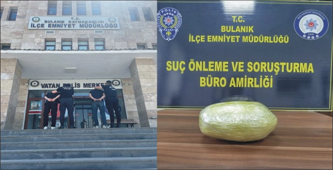Bulanık’ta Polis, Esrar Maddesi Ele geçirdi