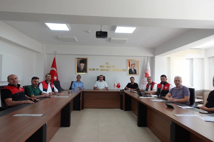 Muş İl Tarım Müdürlüğü, Tarımda Sürdürülebilir Kalkınma İçin Toplantı Düzenlendi