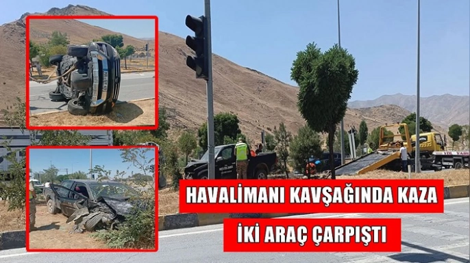 Muş'ta meydana gelen trafik kazasında 5 kişi yaralandı