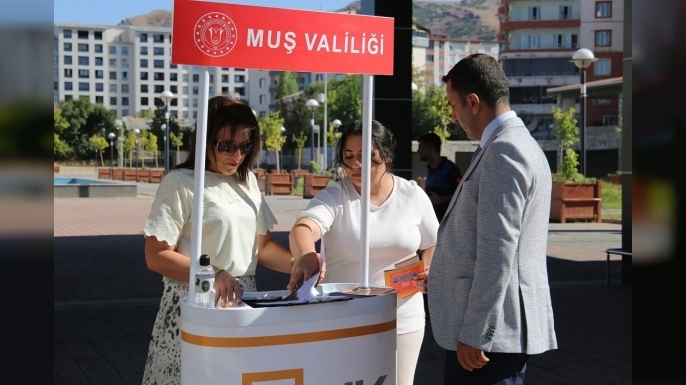 Muş’ta 'Açık Kapı'dan kadına yönelik şiddetle mücadelede farkındalık çalışması