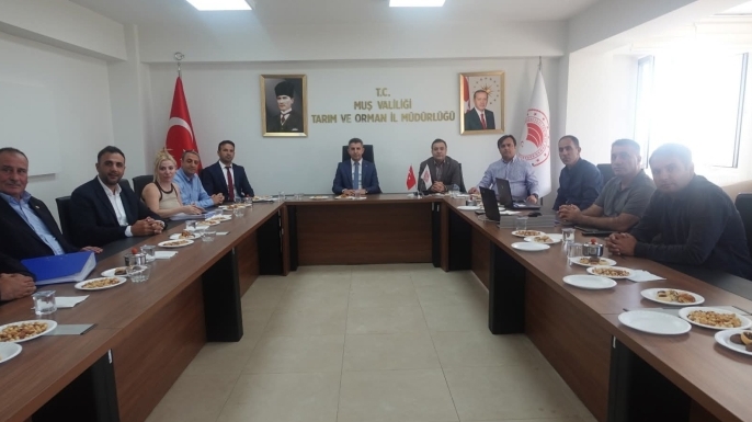 Muş'ta ''Halk Elinde Anadolu Mandası Islahı Projesi'' Yürütme Kurulu Toplantısı Gerçekleştirildi