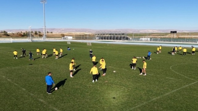 Muşspor, 1461 Trabzon FK maçı hazırlıklarına başladı