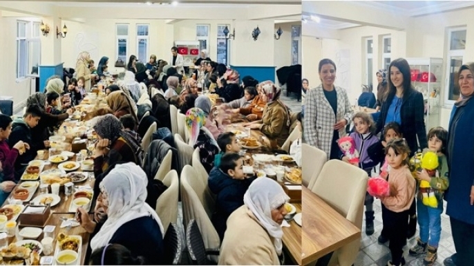 Bulanık’ta kadınlara özel iftar programı: Aynı sofrada buluştular
