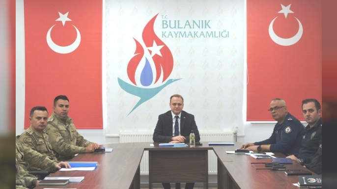 Bulanık’ta Asayiş ve Güvenlik Toplantısı Gerçekleştirildi
