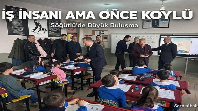 Bulanıklı İş İnsanı Kendi Köyünde Öğrencilerle Buluştu