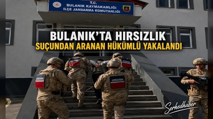 Bulanık’ta hırsızlık suçundan aranan hükümlü yakalandı