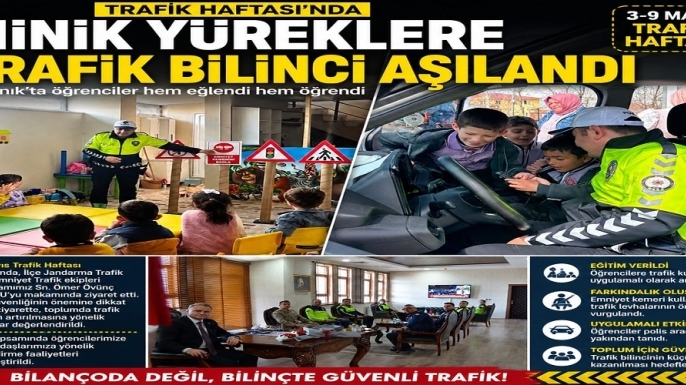 Bulanık’ta Trafik Haftası Kapsamında Farkındalık Etkinlikleri Düzenlendi