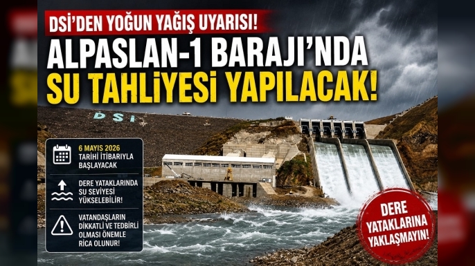 DSİ’den Muş İçin Hayati Uyarı: Su Seviyesi Yükseliyor