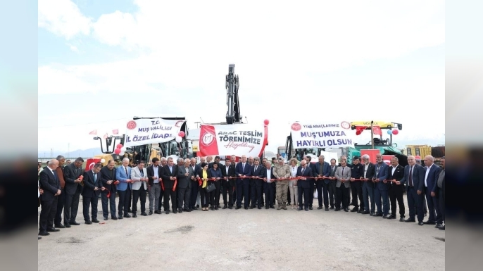 Muş İl Özel İdaresi araç filosunu güçlendirdi