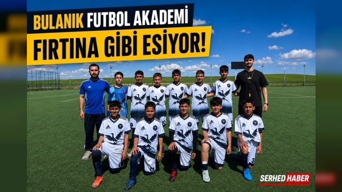 Bulanık Futbol Akademi Spor Kulübü U-13 Ligi’nde Fırtına Gibi Esiyor