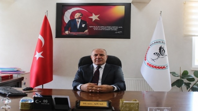 Bulanık İlçe Milli Eğitim Müdürü Metin Aral’dan YKS’ye girecek öğrencilere başarı mesajı
