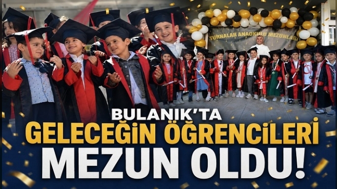 Bulanık’ta geleceğin öğrencileri mezun oldu