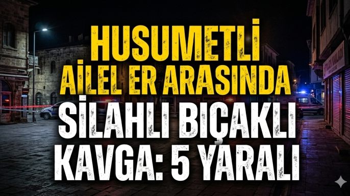 Erciş'te Kanlı Hesaplaşma: Husumetli İki Aile Birbirine Girdi!