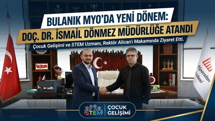 Bulanık MYO Müdürlüğüne Doç. Dr. İsmail Dönmez Atandı