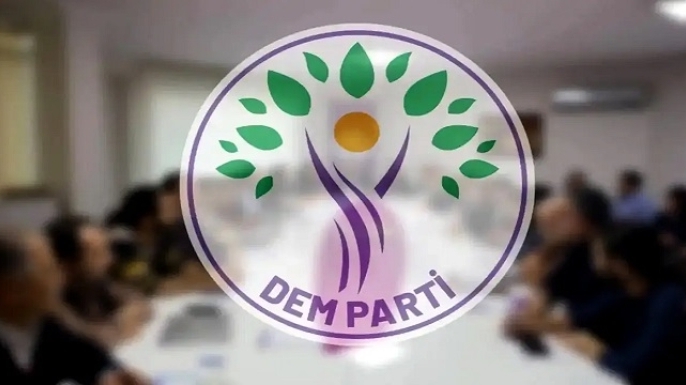 DEM Partili başkan disipline sevk edildi