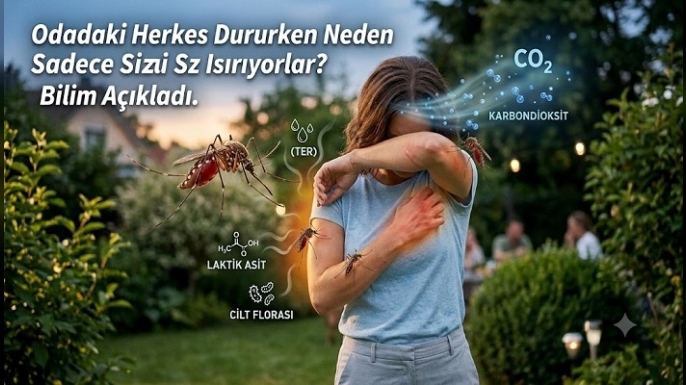 Herkes Dururken Sinekler Neden Sadece Sizi Isırıyor? Bilim Açıkladı