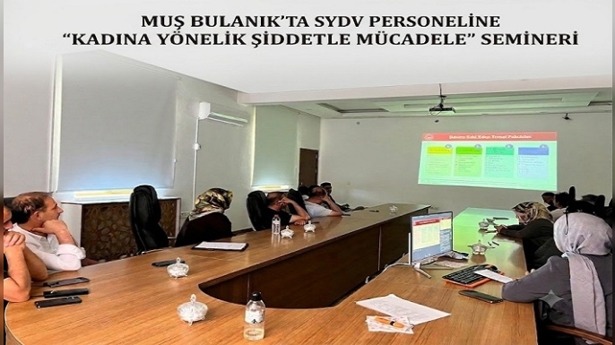 Muş Bulanık’ta Sydv Personeline