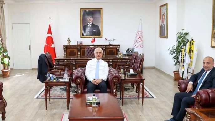 Muş Gazeteciler Cemiyeti'nden Vali Çakır'a ziyaret