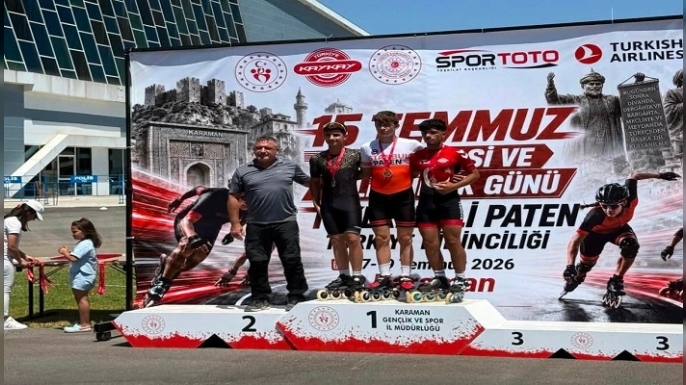 Muşlu Milli sporcumuz Enes Oğlağo’dan Karaman’da çifte derece