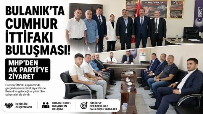 Bulanık’ta Cumhur İttifakı Buluşması! MHP’den AK Parti’ye Ziyaret