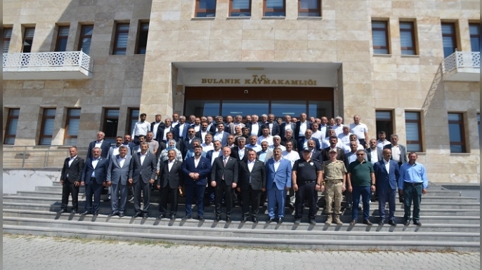 Bulanık’ta Malazgirt Zaferi’nin 955. Yıl Dönümü İçin Hazırlık Toplantısı Yapıldı