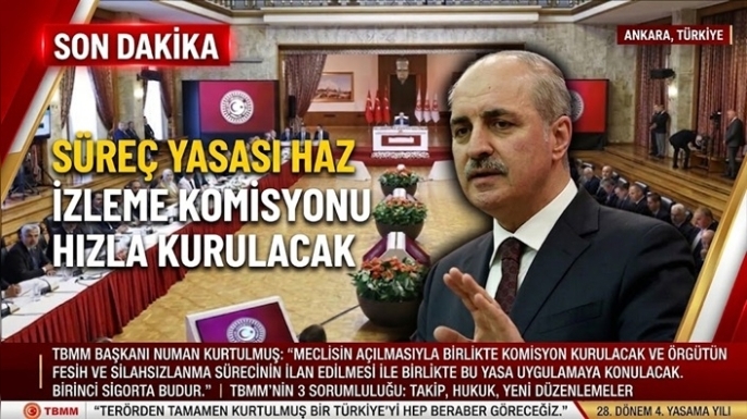 Kurtulmuş’tan süreç yasası açıklaması: Hızla kurulacak