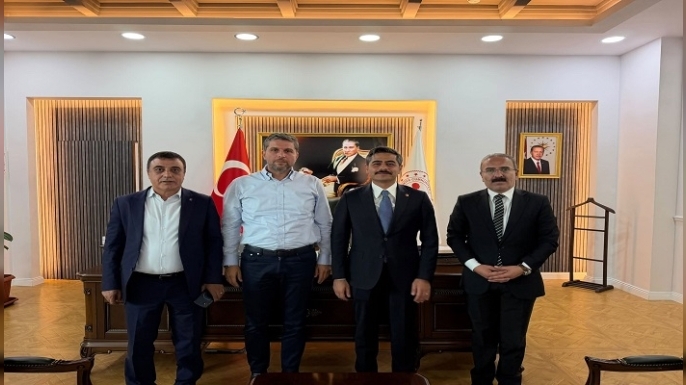 Varto Kaymakamı Abdulkadir Işık’a AK Parti Elazığ Milletvekili Nazırlı’dan Ziyaret
