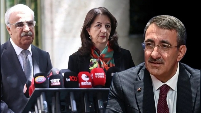 DEM heyeti Cevdet Yılmaz’la süreç çalışmalarını görüştü