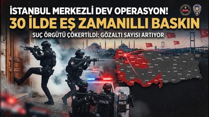 İstanbul Merkezli Suç Örgütü Operasyonu Muş’a Uzandı: 85 Şüpheli Gözaltında