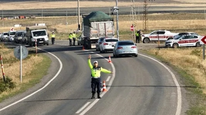 Jandarmadan Drone Destekli Trafik Denetimi
