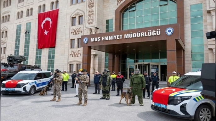Muş’ta Emniyet Ekiplerinden Bir Haftada Çok Sayıda Operasyon