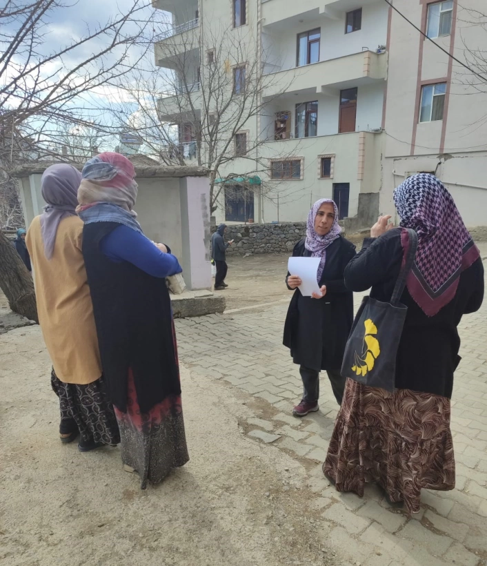 Arıcakta anne ve adaylarına normal doğum farkındalığı