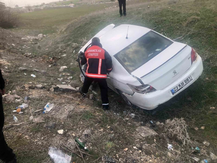 Elazığ'da trafik kazası: 1 yaralı
