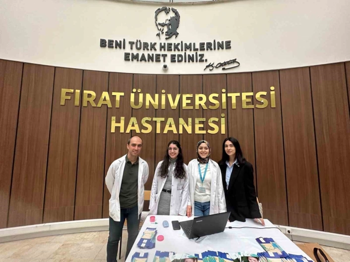 Fırat Üniversitesi Hastanesi'nde kanser farkındalık standı