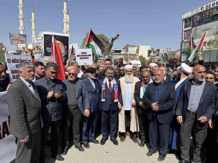 Iğdırlılar Dünya Kudüs Günü Mitinginde bir araya geldi